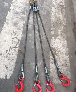 Sling Cáp Thép Kẹp Chì