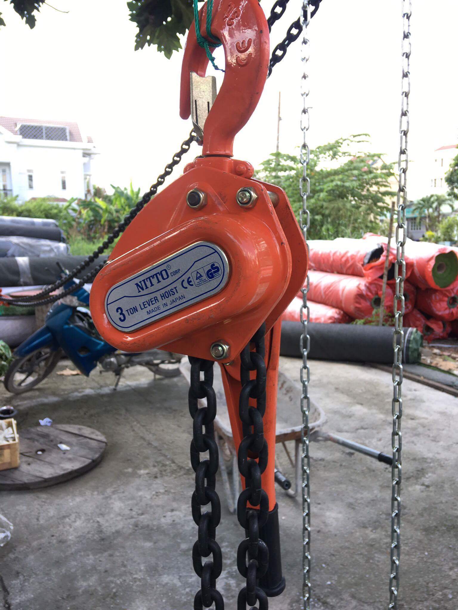 PA LĂNG XÍCH LẮC TAY JATEK 0.75 TẤN