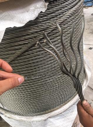 Dây cáp thép Hàn Quốc lõi bố